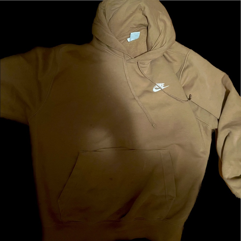 TAN NIKE HOODIE